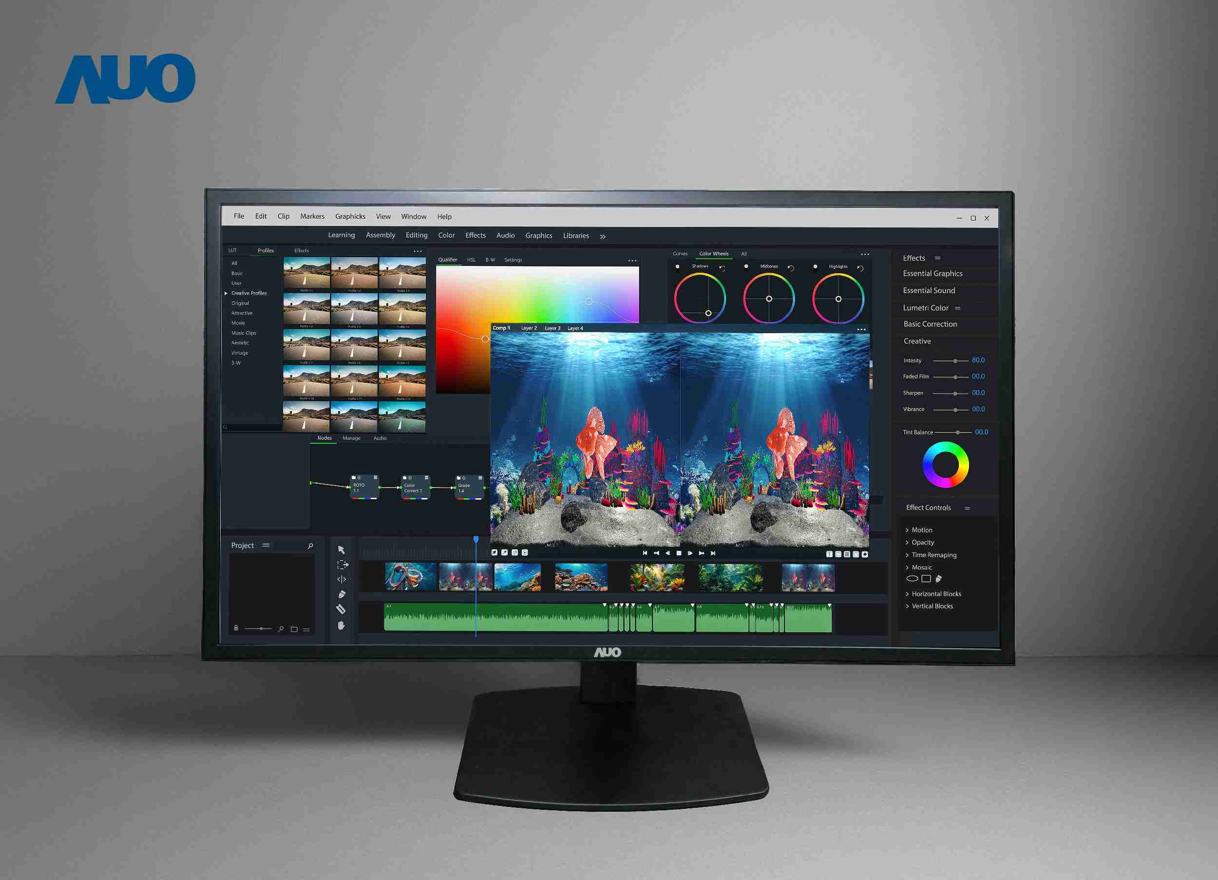 william威廉中文官网开发32吋2D/3D专业桌上型显示器，，，，拥有8K4K超高分辨率，，，，并以低串扰算法优化3D显示效果，，，搭载自动眼球追踪功能，，，能实时调整3D图像，，进行实时2D与3D无缝共存窗口，，，，提供图像设计工作者突破二维接口的崭新工作氛围与效率